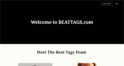 Desktop Screenshot of beattags.com
