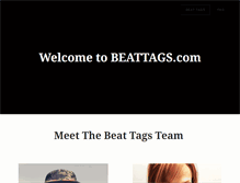 Tablet Screenshot of beattags.com